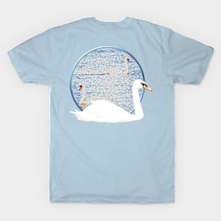 Mute Swans at the Lake T-Shirt